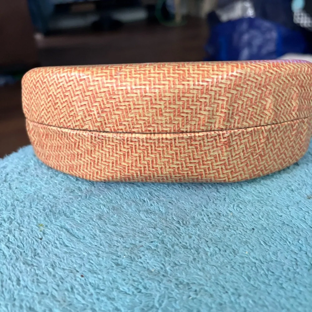 Maui Jim Tan Woven Sunglasses Case - Picture 7 of 9